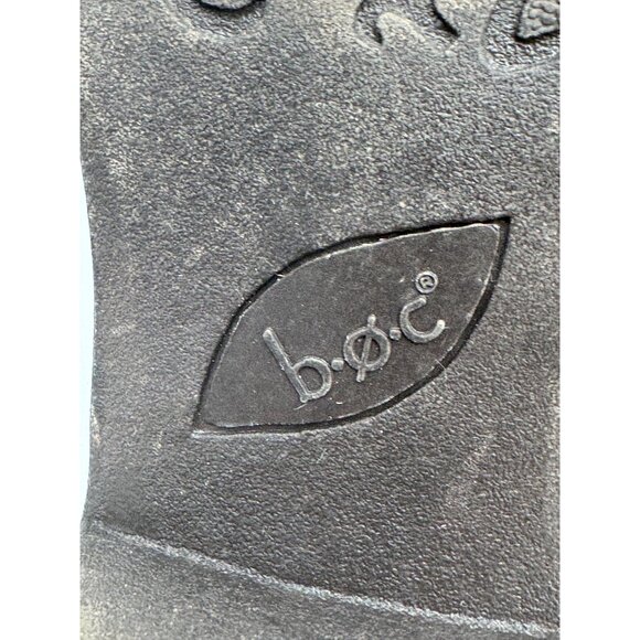 BOC Women's Waterproof Leather Ankle Boots Size 10 M Brown Side Zipper Casual - Picture 3 of 16